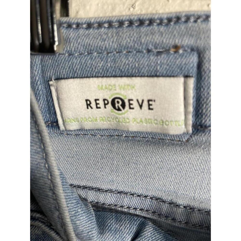 Calvin Klein Jean Pants Women's Size 6 Blue Light Wash High Rise Stretch Casual - Picture 3 of 5